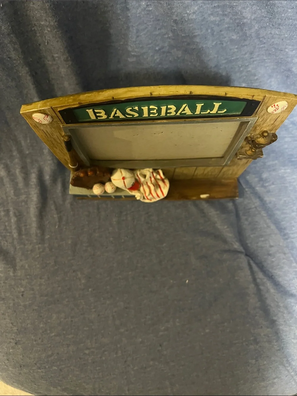Baseball Frame 4x6 rustic baseball